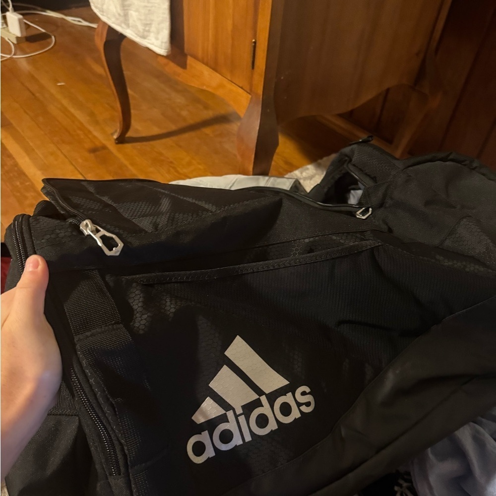 Adidas Black duffel Bag
